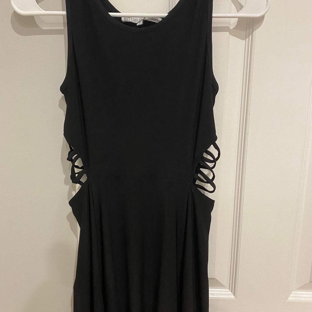 black dress